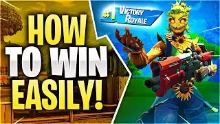 HOW TO WIN EASILY! (Fortnite Battle Royale)