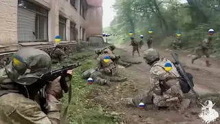 Ukrainian SOF Execute Precision Strike on Russian Troops in Concealed Zone