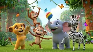 Animal Friends Shape Song for Kids | Shapes Song for Kids, Fun Nursery Rhyme, Baby Songs Kids Music