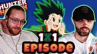 Brothers Start Hunter x Hunter for the First Time! | Episode 1 REACTION | Gon Begins His Journey!
