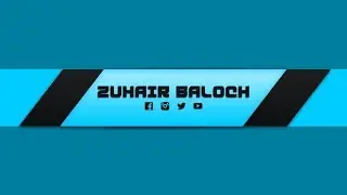 FREE Banner Template For YouTube Channel #22 Photoshop I DOWNLOAD (2018)