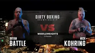 Брайан Баттл против Ника Коринга. Полный бой | Dirty Boxing 4
