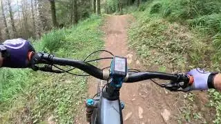 Lourdes - mtb downhill  - April 26. Blue Line - Riding a Simplon Rapcon emtb ;-)