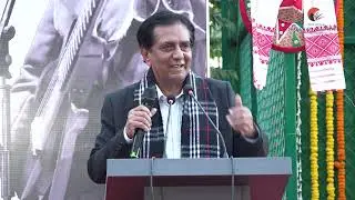 Speech of Prof. (Dr.) Amarjyoti Choudhury,  Professor Emeritus, in Unveiling of Zubeen Garg's Statue