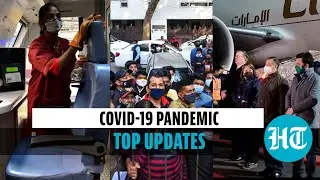 Covid update: India's new office rules; special mask coating; USA vs China