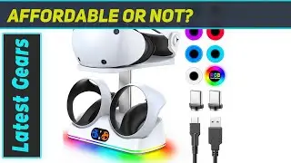PSVR 2 Charging Station with RGB Light by Tokluck: The Ultimate Accessory for VR Gamers