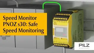 Safe Speed Monitoring with Speed Monitor PNOZ s30 | Pilz
