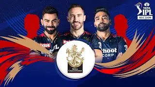 RCB IPL SQUAD 2023!