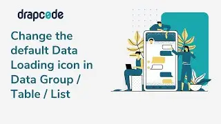 Changing the default data loading icon in Data Table / Data Group & Data List