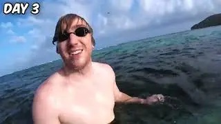 challenge to 7 days stranded on an island 🏝️