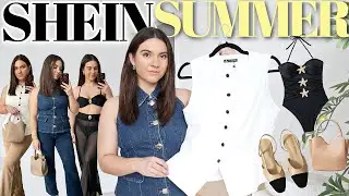 SHEIN SUMMER HAUL 2025 ! Summer Must Have Wardrobe Basics & Outfit Ideas !