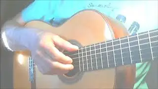 Škola gitare -  vježbe za desnu ruku 1(početnici)