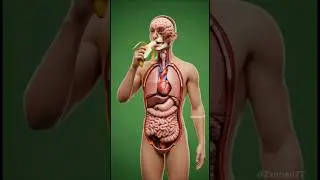The Journey of a Banana Inside the Human Body | 3D Anatomy Explained