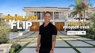 $9 MILLION Luxury Flip! Newport Beach Walkthrough | My BIGGEST Project Ever
