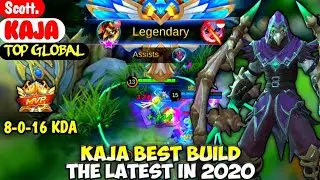 KAJA BEST BUILD IN 2020 | TOP GLOBAL KAJA Scott. - MOBILE LEGENDS