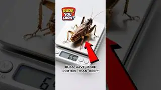 The Future of Food: Eating Insects for Protein? 🦗💪🏼