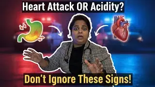 Heart Attack or Acidity? How to Know the Difference ?/Kaise Pata Kare Difference ?🤔❤️