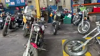 November 2025 Container Vintage Motorcycles Container USA to UK