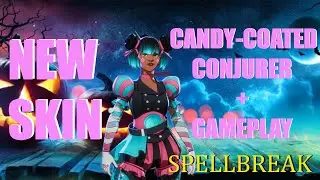 SPELLBREAK - NEW HALLOWEEN SKIN (CANDY-COATED CONJURER + GAMEPLAY)