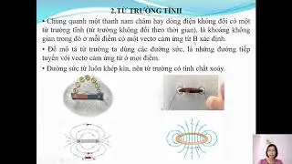 Vật lý 1 - Chương 8 - Từ trường tĩnh trong chân không