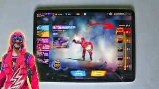 FREE FIRE NEW NEON RED CRIMINAL BUNDLE GAMEPLAY WITH HANDCAM - GARENA FREE FIRE