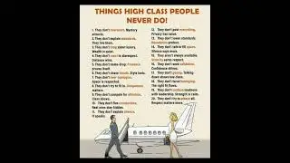 ##THINGS HIGH PEOPLE NAVER DO ## LIKE AND SUBSCRIBE 👍🧭🙏
