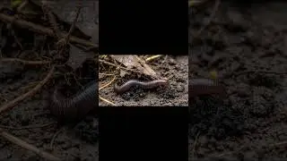 What Lives Beneath the Soil May Surprise You #BrownEarthworm #NatureDocumentary #SoilEcosystem