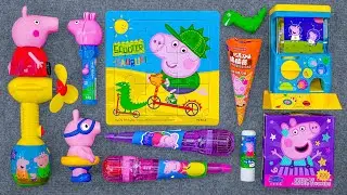42 Minutes Satisfying with Unboxing Cute Peppa Pig Candy and Toys Collection ASMR 🍬🍭