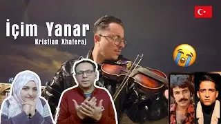 Pakistani React  🇹🇷 İçim Yanar - Kristian Xhaferaj | Gassal Dizi Müzikleri EMOTIONAL