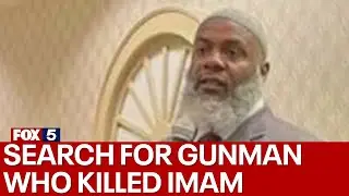 Search for gunman who killed imam