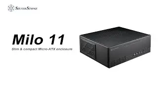 SilverStone Milo11 Тонкий и компактный корпус Micro-ATX