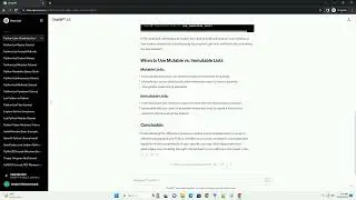 python list mutable or immutable
