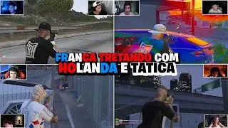 FRANÇA TRET4NDO COM A HOLANDA E DEPOIS WIPANDO A TATICA!!😱