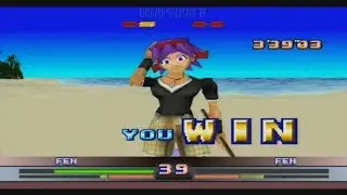 Toshinden 4 - Fen Time Attack Playthrough