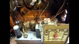 Repair of an early '40's Truetone tube radio & record player - part 3