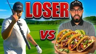 Golf Challenge vs My Brother | Loser Buys Tacos 