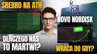 Novo-Nordisk wraca do gry? Niebezpiecznie duże wzrosty na srebrze. #GITnews