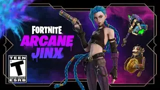 Fortnite Arcane Jinx Skin Trailer