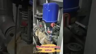 How a motorised control valve works