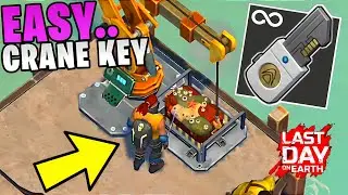 THE EASIEST WAY TO GET A CRANE KEY - SUNKEN BOX - Last Day on Earth: Survival