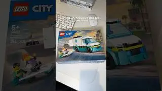 Speed Build ⚡️Lego City Emergency Ambulance 60451 #lego #legocity