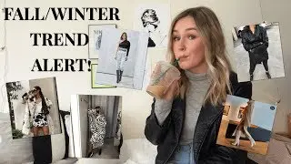 FALL/WINTER TREND ALERT! (feat. my fav influencers)