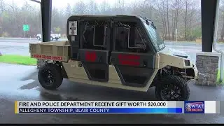 Side-by-side gifted to Allegheny Township Fire Department