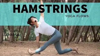 IT Band Stretch Yoga Sequence | Vinyasa Flow | Yoga with Doona 4k