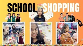 സ്കൂൾ ഷോപ്പിംഗിന് പോയി എല്ലാം വാങ്ങിച്ചു | പക്ഷെ ഒരു സാധനം വാങ്ങാൻ മറന്നു  | School Shopping