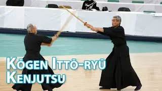 Kōgen Ittō-ryū Kenjutsu [4K 60fps] - 46th Japanese Kobudo Demonstration