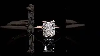 2ct VVS Emerald Cut Diamond Ring | Hidden Birthstone 💎✨
