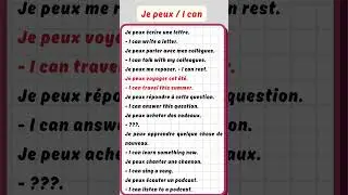 Useful Verb in French | Traduction anglais fran&ccedil;ais | Learn French | Apprendre le fran&ccedil;ais #french