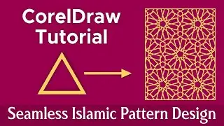 Geometric Pattern Design in CorelDraw From a Simple Triangle Shape