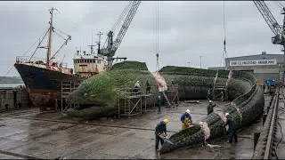 Giant 3,300 lb Green Moray Eel Caught in Insane Deep Sea Fishing